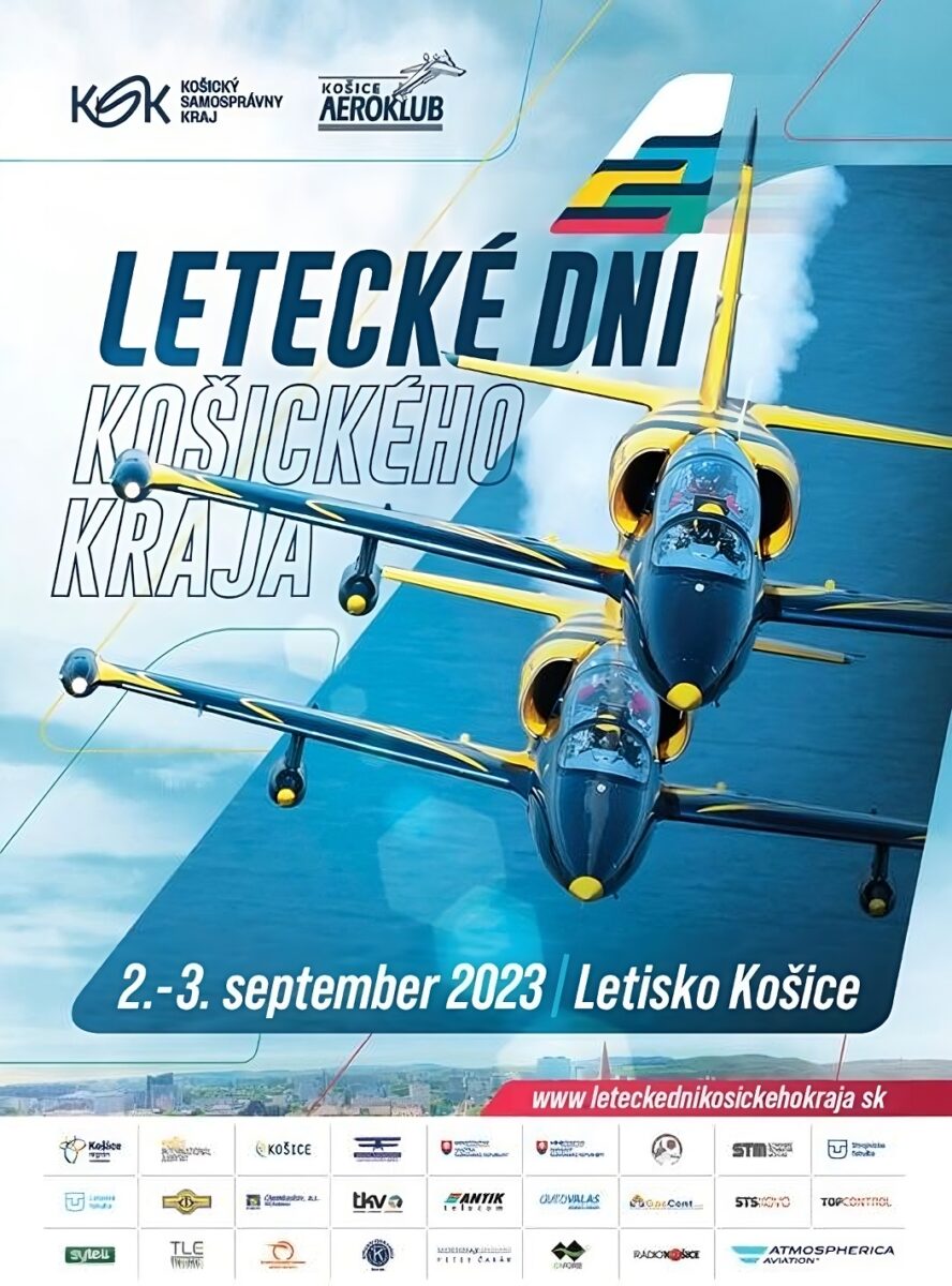 Jsme hrdým partnerem leteckého dne v Košicích!