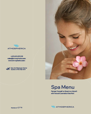Spa-Menükarte